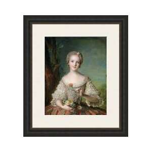 Portrait Of Madame Louise De France 173787 At Fontevrault 1748 Framed 