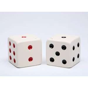  Complementing Black And Red Spotted Dice Salt And Pepper 