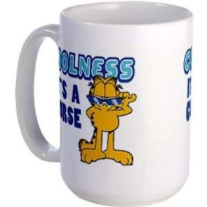  Cool Garfield Humor Large Mug by  Everything 