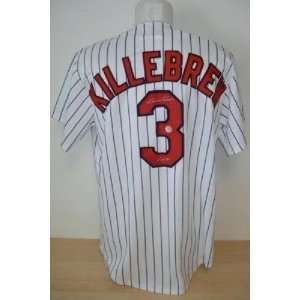  Harmon Killebrew Signed Uniform   HOF 84   Autographed MLB 