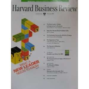  Harvard Business Review February 2008 (86) Various Books