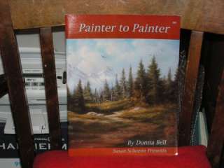 Donna Bell Painter to Painter Trace insert ART BOOK  