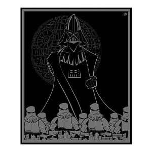  Star Wars Dark Lord Rising Canvas Giclee Print
