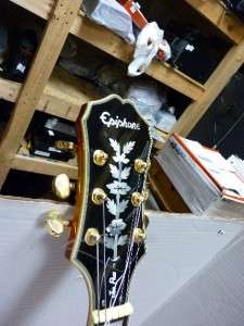 Gibson Epiphone Emperor II HS 2004 Joe Pass Sunburst Color  