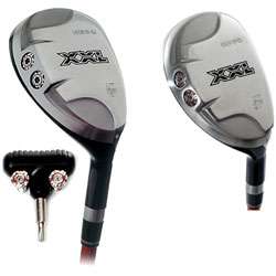 Hippo XXL Graphite Hybrid Clubs (18 and 21 degree)  
