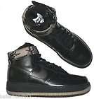 Womens Nike Air Force 1 Hi high shoes black sneakers