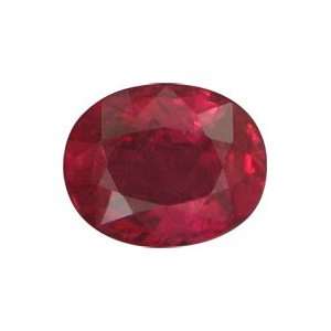  3.06cts Natural Genuine Loose Ruby Oval Gemstone 
