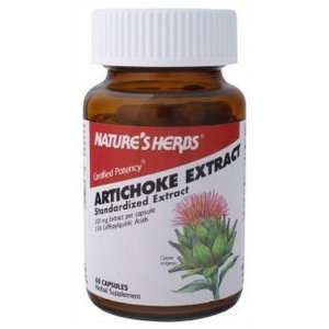  Natures Herbs Artichoke Extract 60 CP Health & Personal 