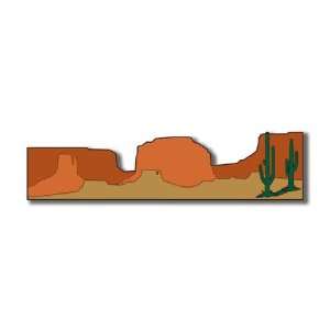     United States Collection   Arizona   Laser Cut   Desert Border