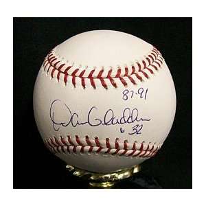 Dan Gladden Autographed Baseball 