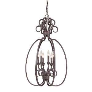   Collection 6 Light 36 Forged Metal Foyer 22036 FM: Home Improvement