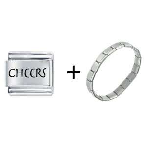  Cheers Jewelry Italian Charm Bracelet Pugster Jewelry