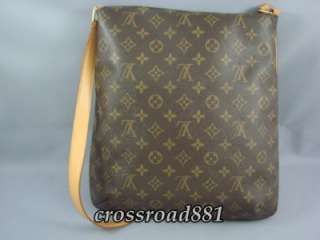   Vuitton Monogram Large Musette Messenger Bag Great Condition  
