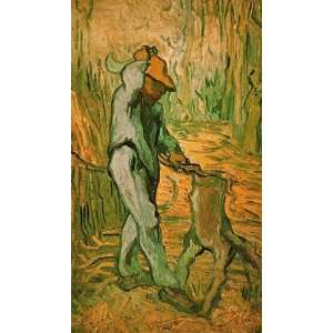  Oil Painting The Woodcutter (after Millet) Vincent van 