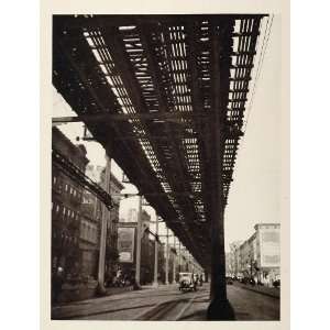  1927 Second Avenue New York City Photogravure Hoppe 