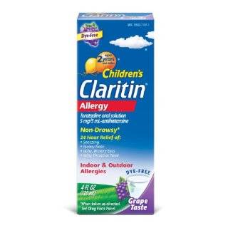 Claritin Childrens Claritin Allergy, Non Drowsy, Grape, 4 Ounce 