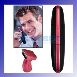 Nose Ear Face Hair Trimmer Shaver Clipper Cleaner 2 in1  