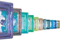 Colored Loose Glass Block Case of 5 ($7.00/Block)  