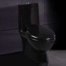 Ariel A040BLK Eliana Dual Flush Toilet  Overstock