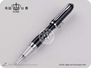   Girl Fountain Pen E Fine Accounting Pen/ Nacre pearl+ Leather Pen Case