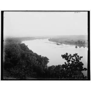  St. Paul,Minn.,the Mississippi from the Indian mounds 
