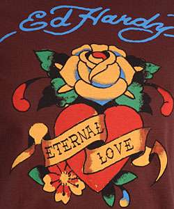 Ed Hardy Eternal Love Long sleeve T shirt  Overstock