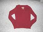 Juniors AEROPOSTALE Burgundy Cable Knit Sweater~S