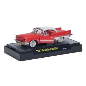    1957 DeSoto Fireflite 1/64 Red w/Display Case Toys & Games