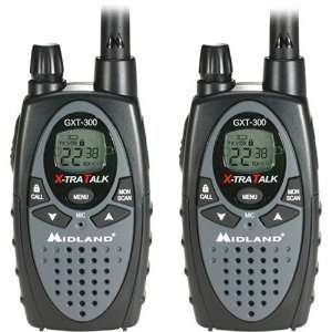 Midland Xtra Talk GXT300VP3 10 Mile 22 Channel FRS/GMRS Two Way Radio 