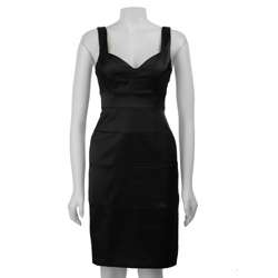 London Times Womens Black Sleeveless Sheath Dress  Overstock
