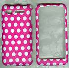 pink polka dot HTC Merge/ADR6325 Verizon U.S. Cellular Hard Phone 