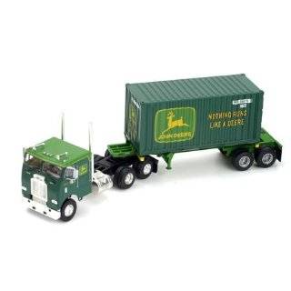 29. HO RTR COE w/20 Container & Chassis John Deere#3 by Athearn