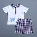 Absorba Toddler Boys Whale Polo Shirt and Shorts Was $ 