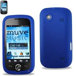  ZTE Chorus D930 Silicone Cover Blue W/Screen Protector 