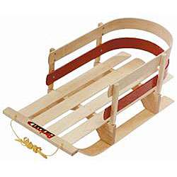 Flexible Flyer Padded Wood Toddlers Sled  