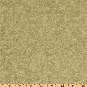  44 Wide Michael Miller Fairy Frost Antique Green Fabric 
