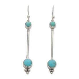  Turquoise drop earrings, Friendship Sparkles Jewelry