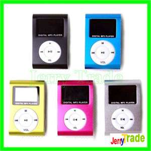 Metal Clip  Media Music Player with LCD Screen support 1   16GB 