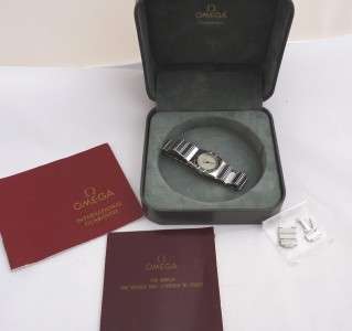   OMEGA Constellation. Original Box and Paperwork. New Battery.  