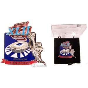 Super Bowl XLII Moving Player Pin   Limited 2,008:  Sports 