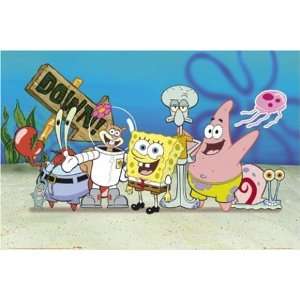  Sponge Bob   TV Show Poster: Home & Kitchen