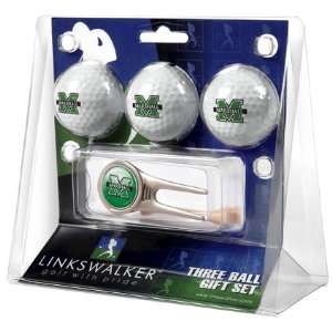  Marshall University Thundering Herd 3 Golf Ball Gift Pack 