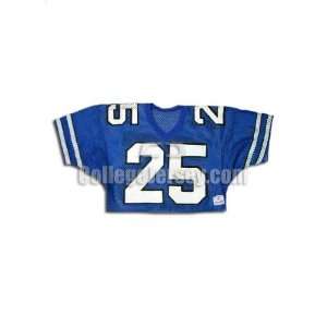  Blue No. 25 Game Used North Carolina Football Jersey (SIZE 