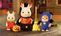 Calico Critters Happy Halloween Set ,NEW  