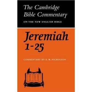  The Book of the Prophet Jeremiah, Chapters 1 25 (Cambridge 