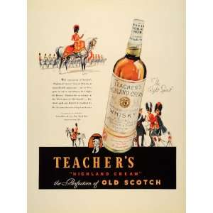  1934 Ad SchieffelinTeachers Highland Scotch Whisky 