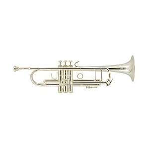  Bach 180S 72 Stradivarius Series Bb Trumpet (Silver With 