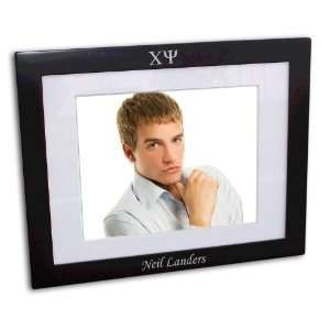  Chi Psi Black Wood Picture Frame Arts, Crafts & Sewing