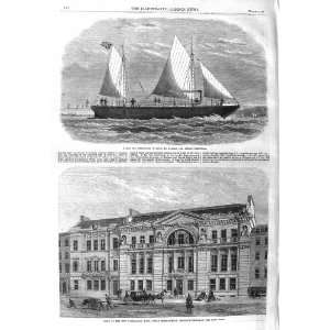   1866 Freemasons Hall Lincolns Inn Field Ship Hospital