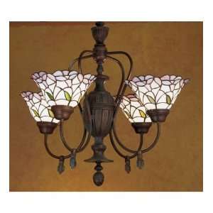   Inch W Daffodil Bell 4 Lt Chandelier Ceiling Fixture: Home Improvement